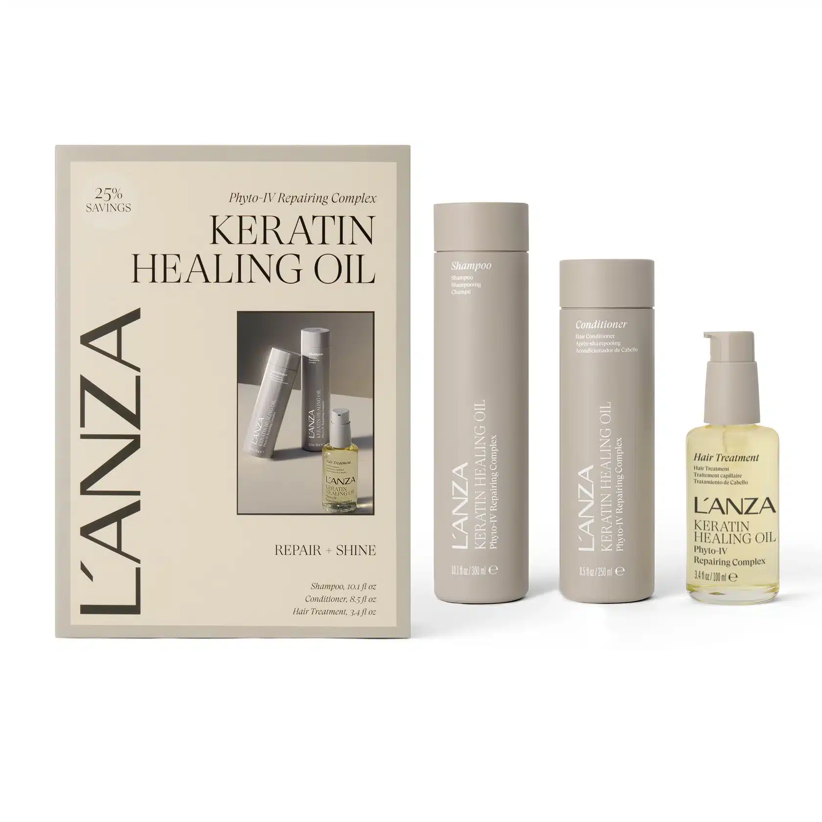 Coffret Kératine Oil